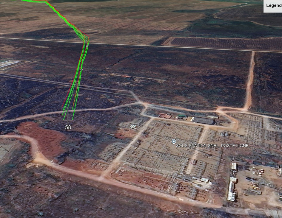 Étude et simulation sur PLS-CADD d'une ligne 220 kV à deux ternes de 20 km reliant Kuvumbi à Fungurume